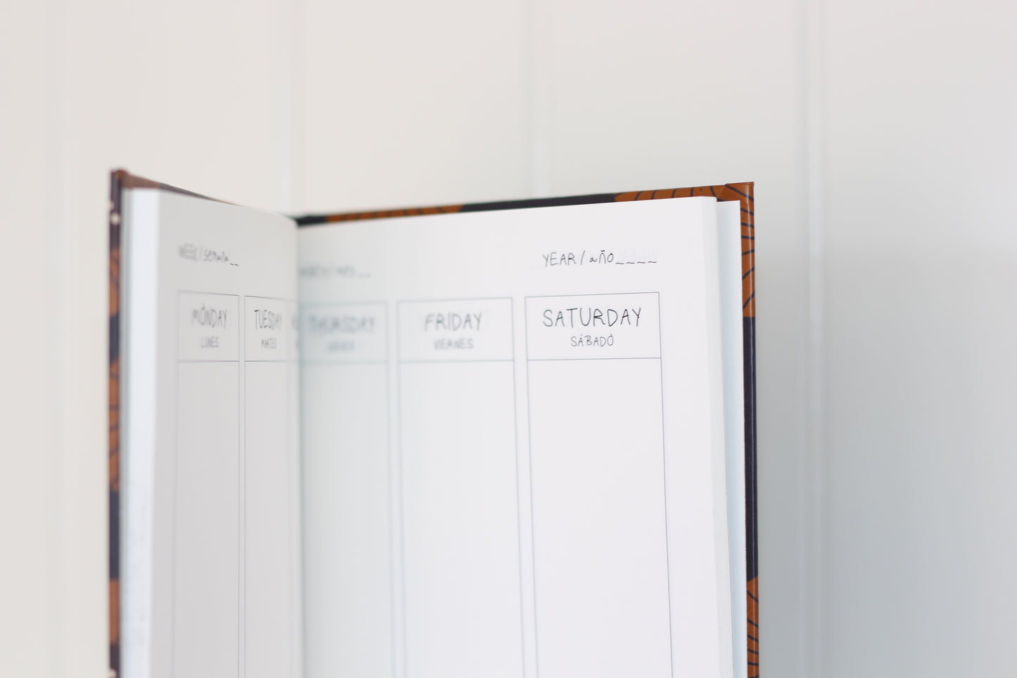 Cuaderno/ organizador con vista semanal, The Planner I